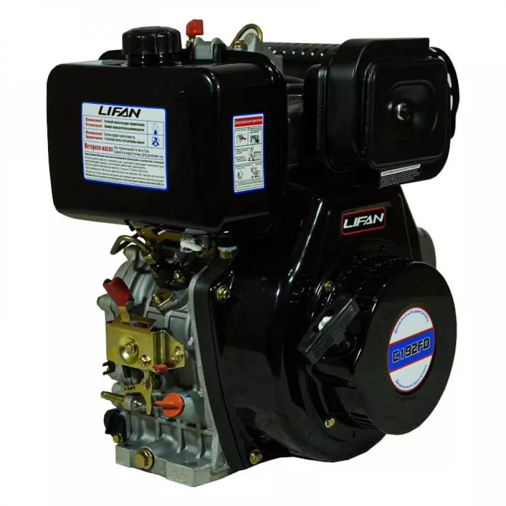 Lifan Diesel 192FD D25 6A двигатель дизельный шлицевой вал 00-00154747