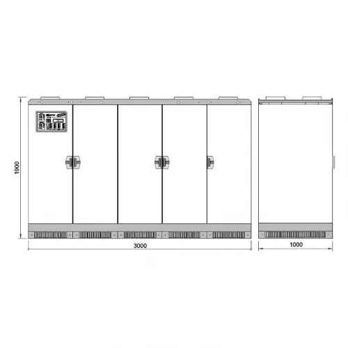 ORTEA Orion Plus 630 стабилизатор напряжения трехфазный 630-15/500-20