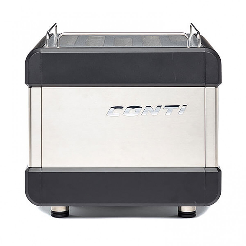 Кофемашина рожковая CONTI CC100 Компакт 2 группы, черный