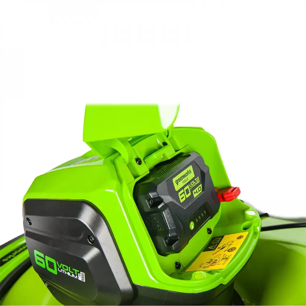 Greenworks GD60LM46SPK4 60V аккумуляторная газонокосилка самоходная (1 x 4 Ач, ЗУ) 2502907UB