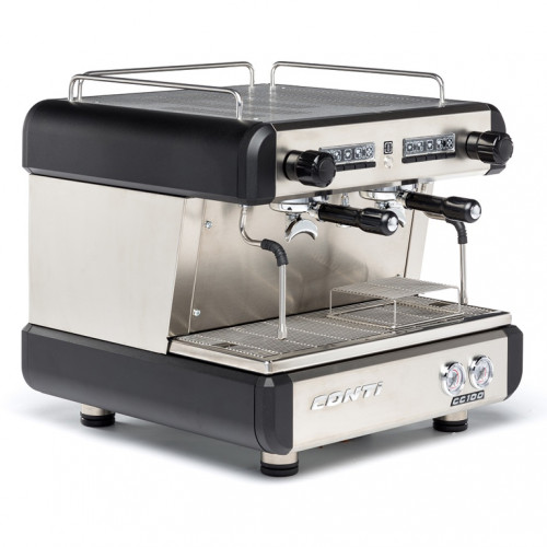 Кофемашина рожковая CONTI CC100 Компакт 2 группы, черный