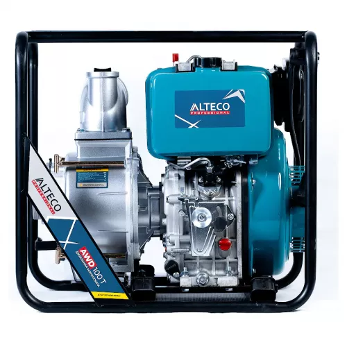 ALTECO AWD100T Professional мотопомпа дизельная 44239