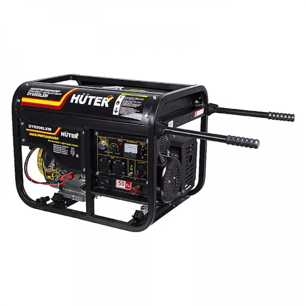 HUTER DY6500LXW бензиновый генератор 64/1/18