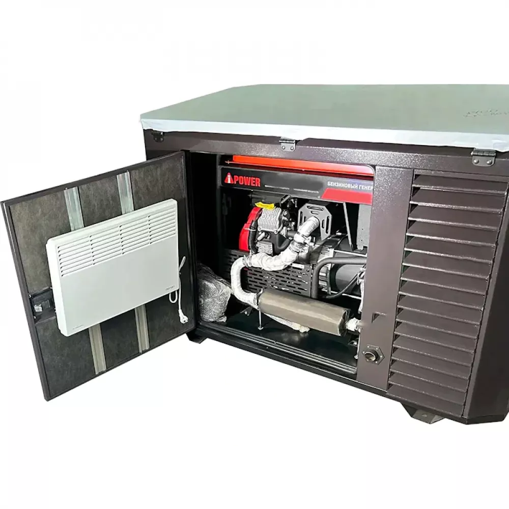 A-iPower A13000EAX бензиновый генератор в зимнем кожухе 1700SS RAL 8019 129119