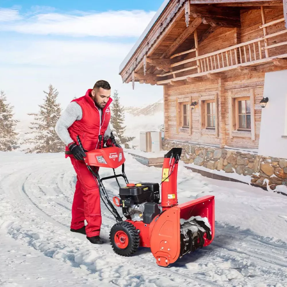 ELITECH СМ 14Э (Е1609.007.00) снегоуборщик бензиновый, 200871