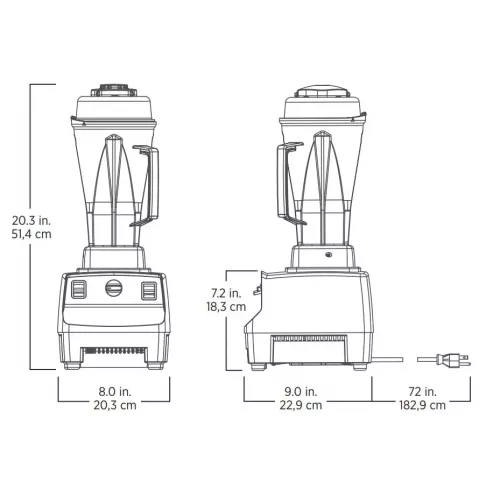 Блендер Vitamix Vita Prep 3 (058627)