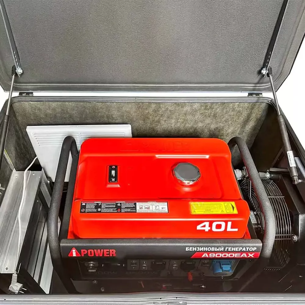 A-iPower A9000EAX бензиновый генератор в кожухе 1200 RAL 7024 УТ-11183965