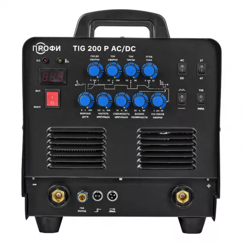 ПТК TIG 200P AC/DC ПРОФИ импульс сварочный инвертор tig 005.200.401