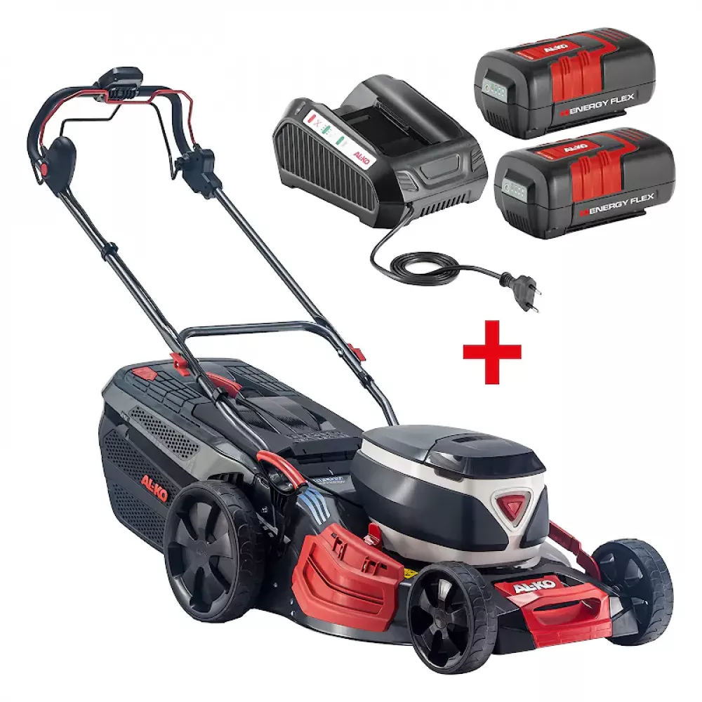 AL-KO 512 Li VS-W Premium Energy Flex аккумуляторная газонокосилка (2 x 5 Ач, ЗУ) 123012