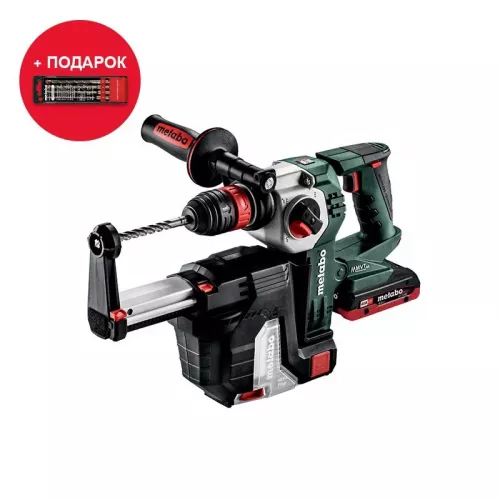 Metabo KHA 18 LTX BL 24 Quick Set ISA перфоратор в кейсе 1 x 5.5 Ач, 1 x 4 Ач, ЗУ 600211930