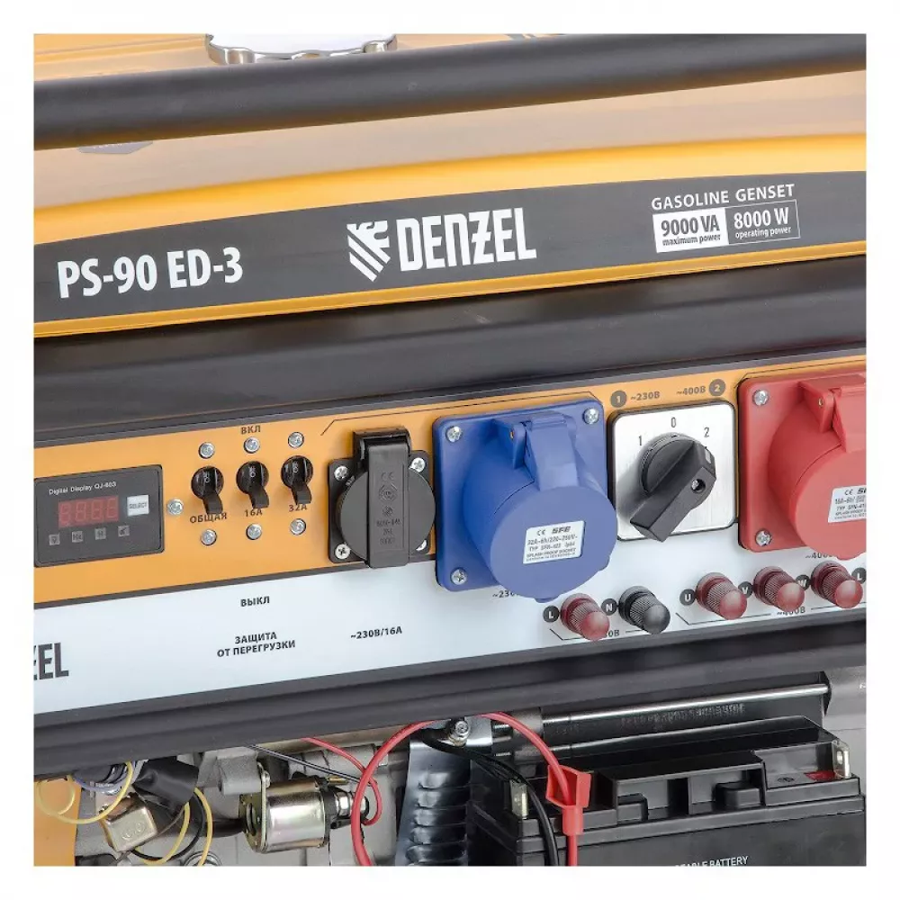 DENZEL PS 90 ED-3 бензиновый генератор 946944