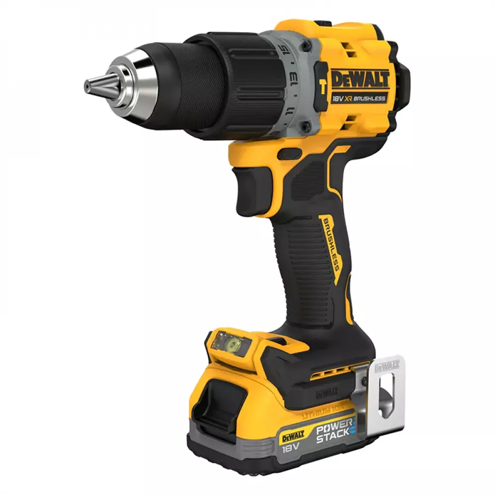 DeWalt DCD805E2T аккумуляторная ударная дрель-шуруповерт (2 x 1.7 Ач, ЗУ)