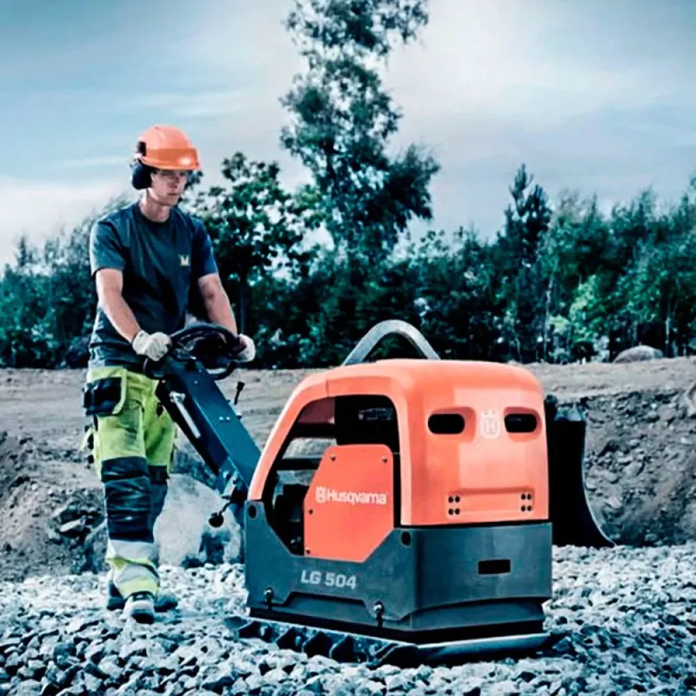 Виброплита Husqvarna LG 504, Hatz 1D81Z, 9678555-06