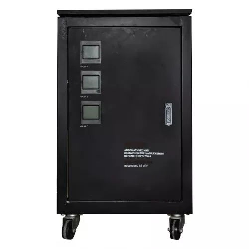 Ресанта АСН-45000/3-ЭМ трехфазный стабилизатор напряжения 63/4/14