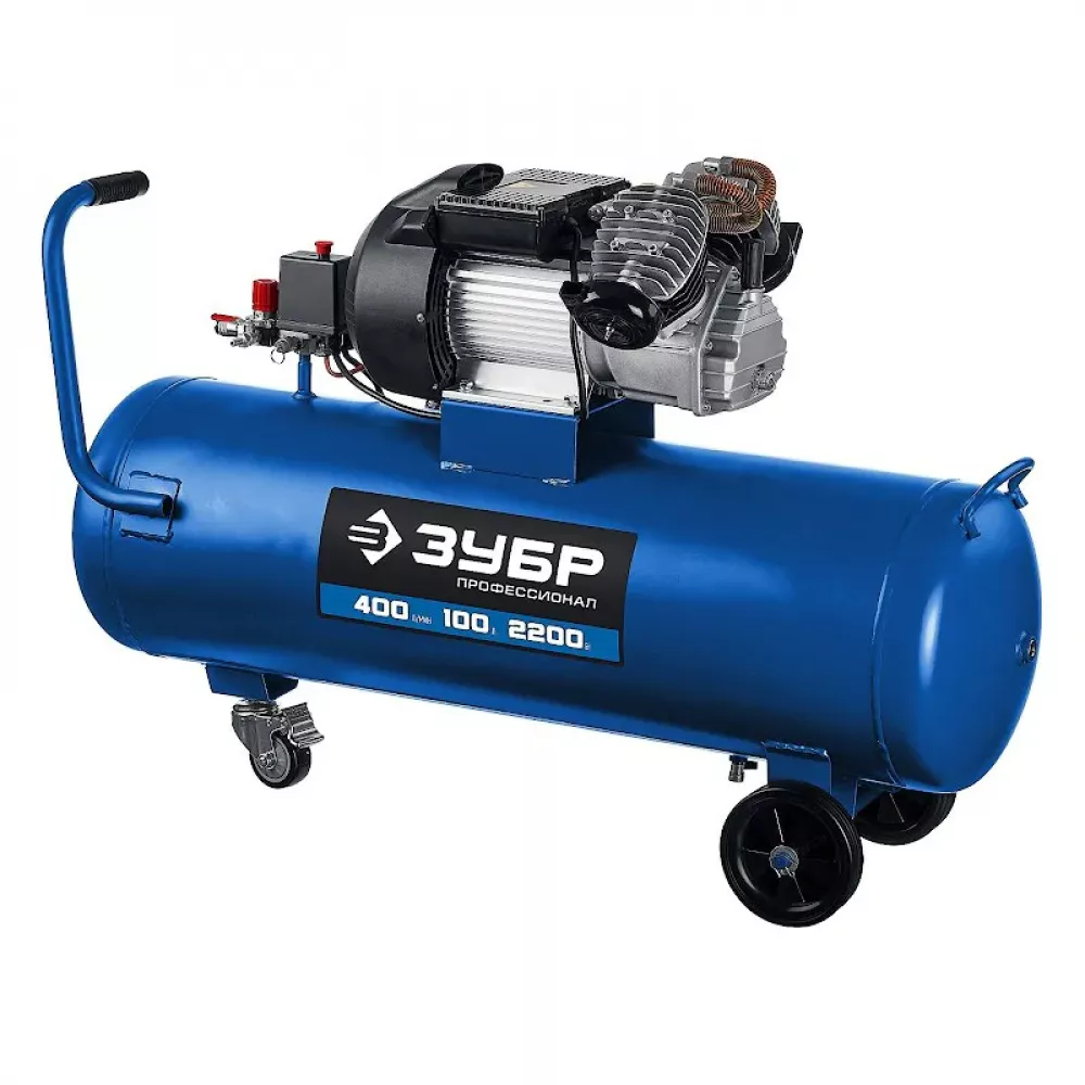 Компрессор воздушный ЗУБР КПМ-400-100
