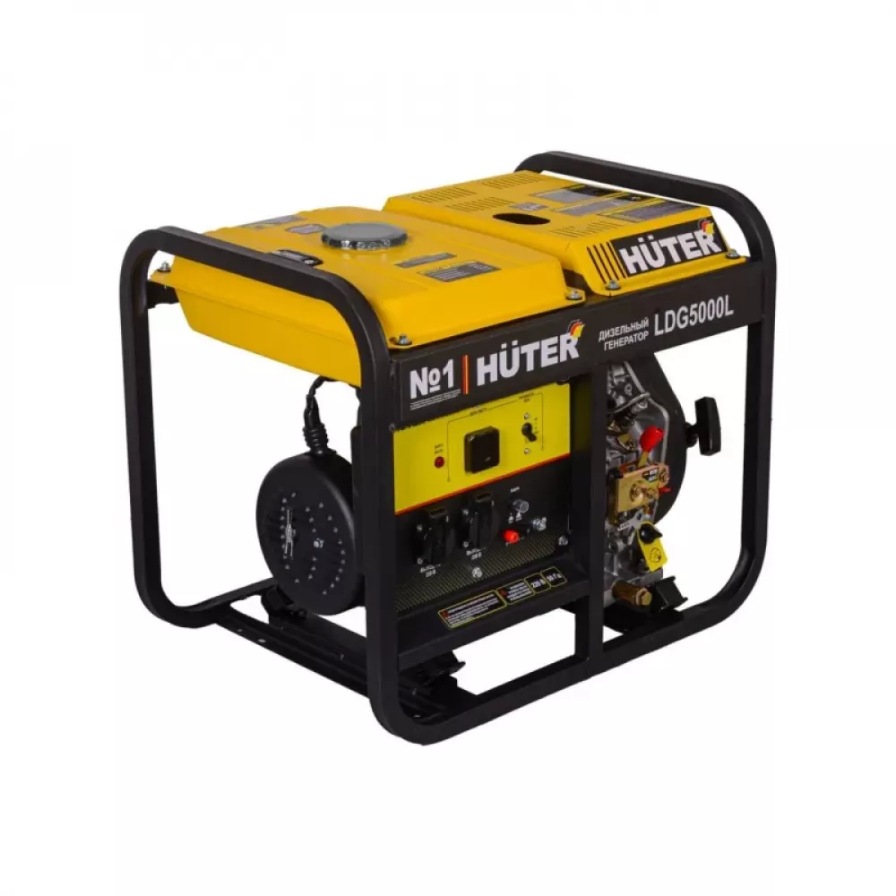 HUTER LDG 5000L электрогенератор дизельный 64/2/11