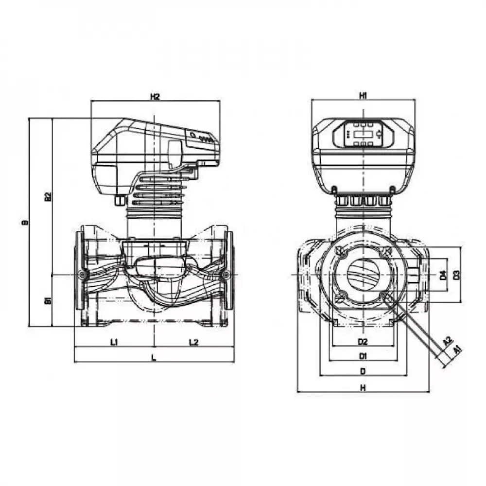 Насос циркуляционный промышленный DAB EVOPLUS B 60/450.100 M, 60150993