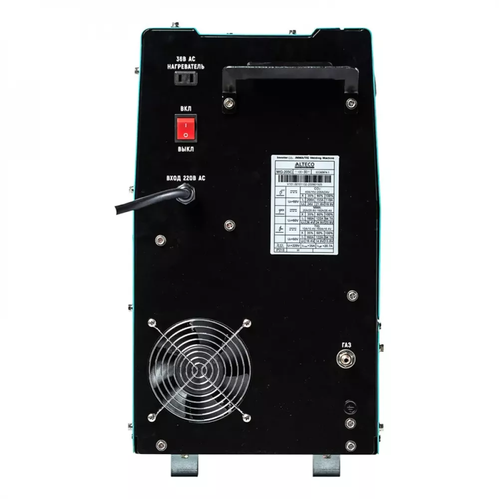 ALTECO MIG205C инверторный сварочный полуавтомат 9773