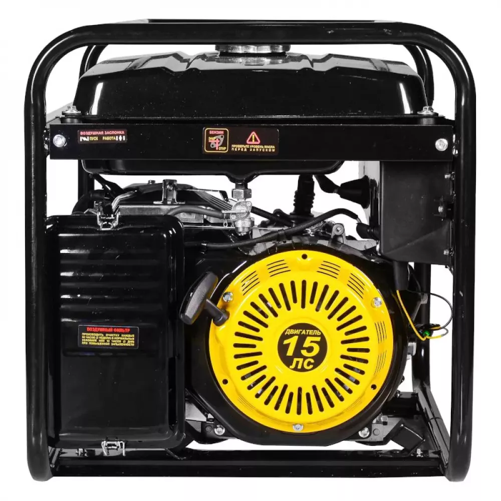 HUTER DY8000L бензиновый генератор 64/1/33