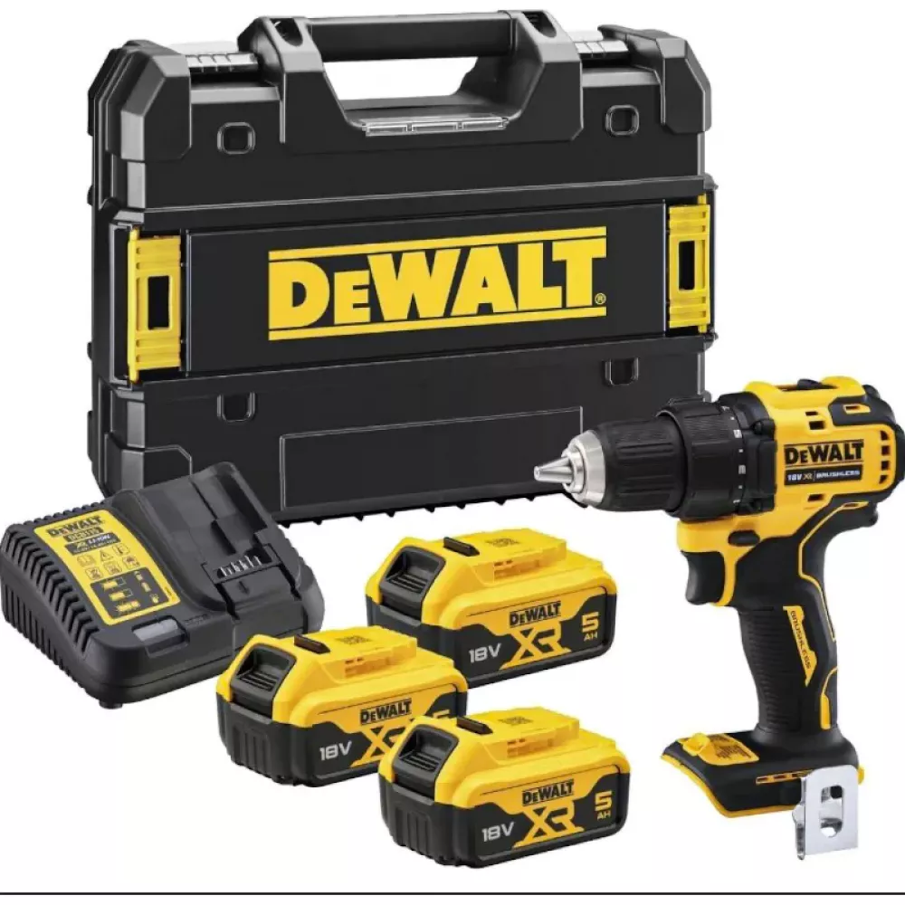 DeWalt DCD708P3T-QW шуруповёрт (3 x 5 Ач, ЗУ)