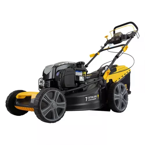 DENZEL GLD-520SP-BS газонокосилка бензиновая 163 см3, briggs stratton, ширина 52 см 58807