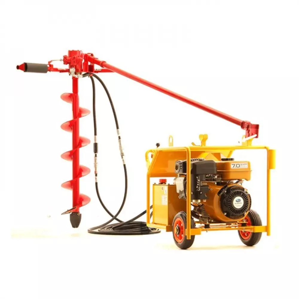 Гидробур вертикальный Caiman OH01, ручной (в комплекте шнек и штанга бура)