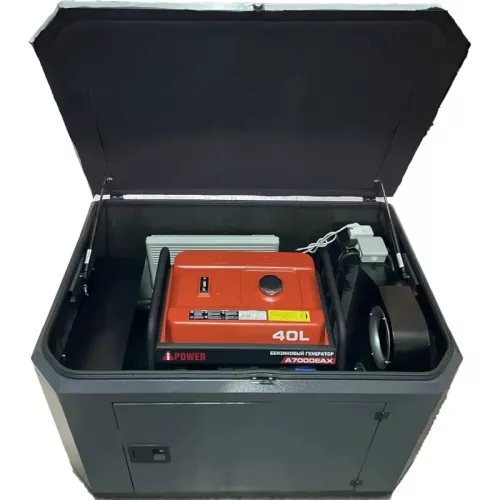 A-iPower A7000EAX бензиновый генератор в кожухе 1400SS RAL 7024 УТ-11184323