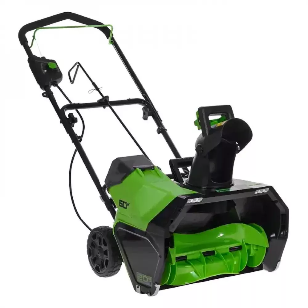 Greenworks GD60PST 60V аккумуляторный снегоуборщик (1 x 4 Ач, ЗУ) 2602907UB