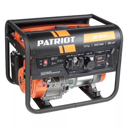 PATRIOT GP 6510 бензиновый генератор 474101565