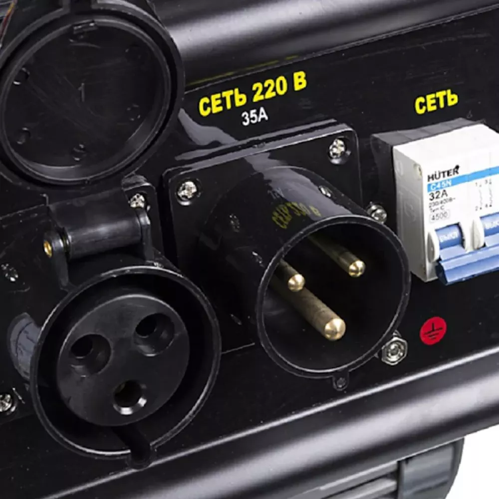 HUTER DY8000LXA бензиновый генератор 64/1/30