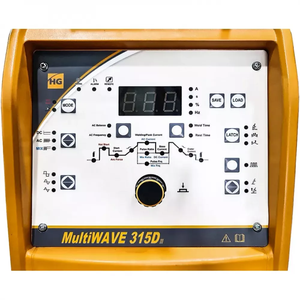 Hugong MultiWAVE 315D III AC/DC аппарат аргонодуговой сварки без БО, тележки и горелки 040727