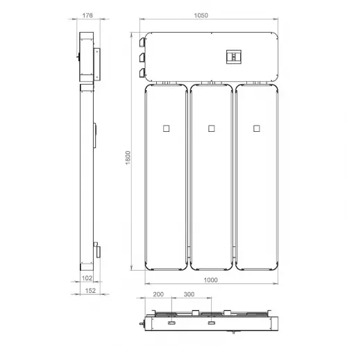 Volter СНПТТ Smart-100 трехфазный стабилизатор напряжения