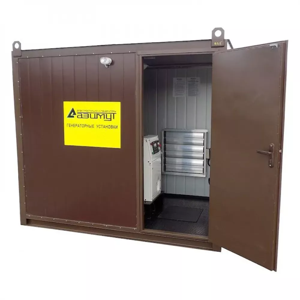 Азимут АД-700С-Т400 промышленный дизельный генератор в контейнере АД-700С-Т400 - в контейнере - 1 степень