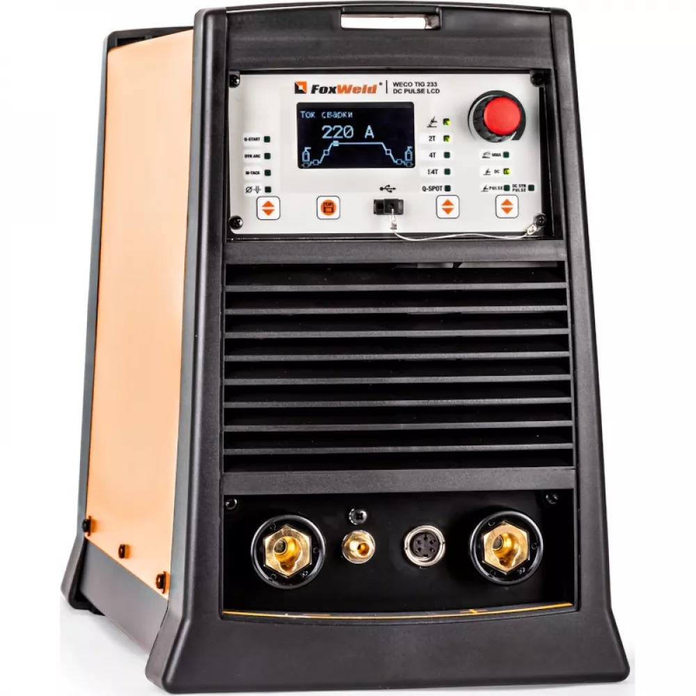 FoxWeld WECO TIG 233 DC PULSE LCD аппарат аргонодуговой сварки 9145