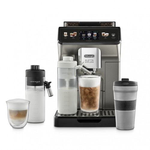 Кофемашина Delonghi ECAM450.86.T Eletta Explore титановый