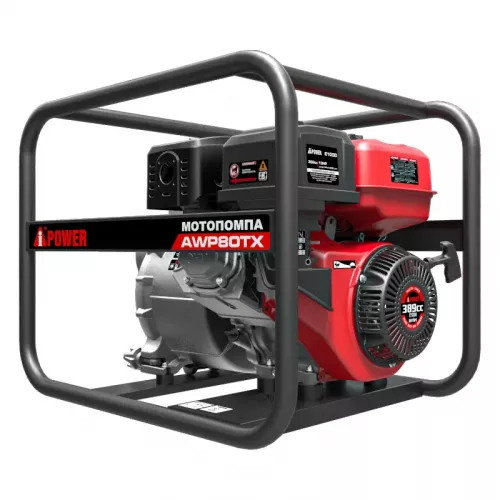 A-iPower AWP80TX для сильно загрязненной воды мотопомпа бензиновая 30331