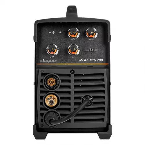 Сварог REAL MIG 200 N24002N Black сварочный инвертор с маской и крагами 00000095883