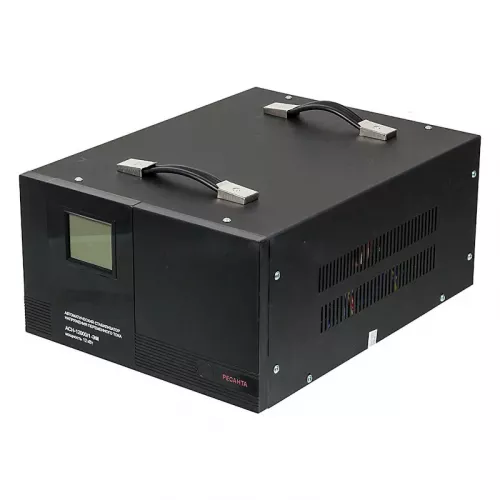 Ресанта АСН-12000/1-ЭМ однофазный стабилизатор напряжения 63/1/17