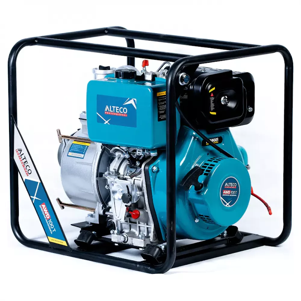 ALTECO AWD100T Professional мотопомпа дизельная 44239