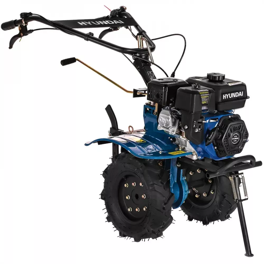 Бензиновый мотоблок Hyundai T 1300 с комплектом колес