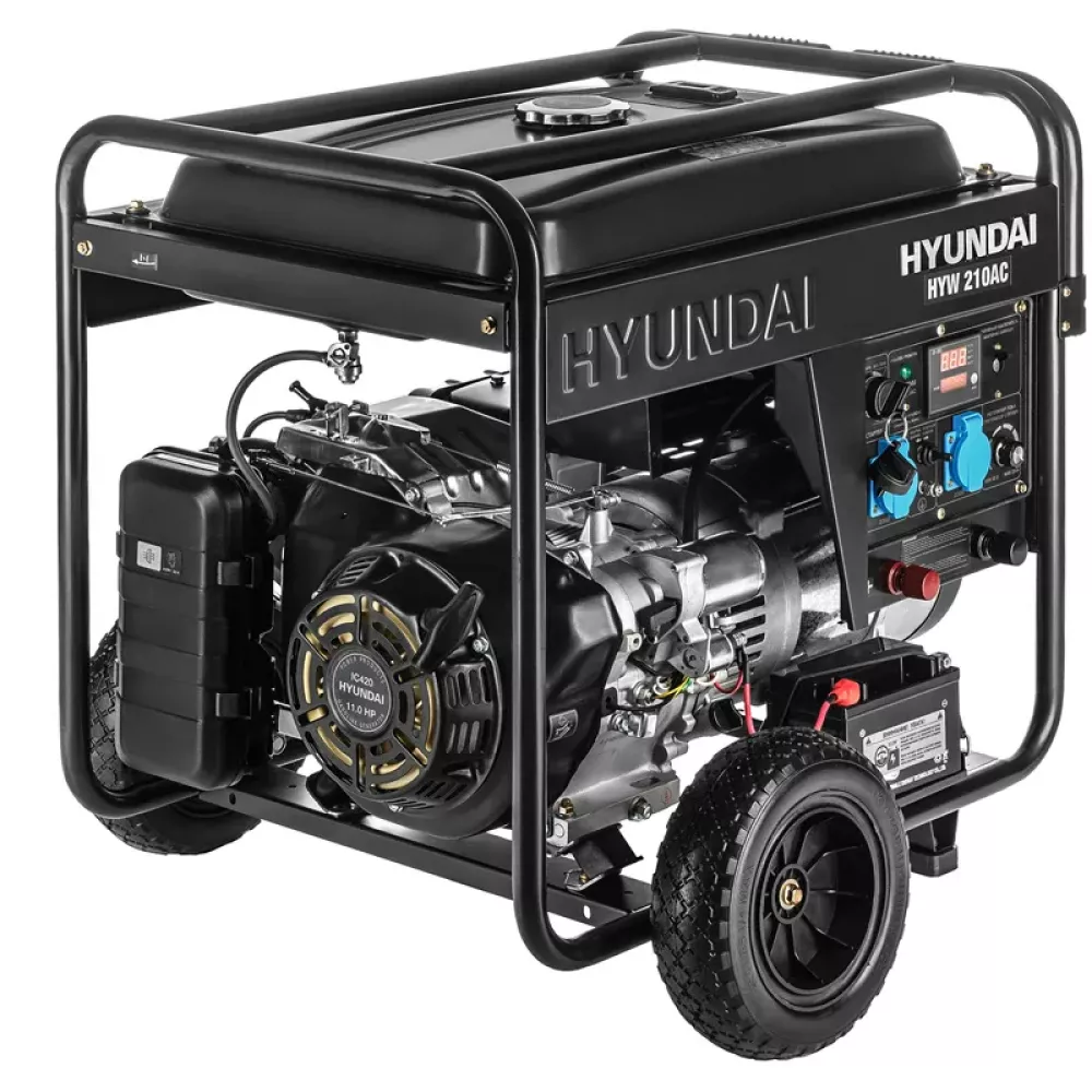 Hyundai HYW 210AC бензиновый сварочный генератор