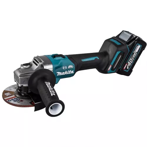 Makita GA005GM201 аккумуляторная угловая шлифмашина (2 x 4 Ач, ЗУ)