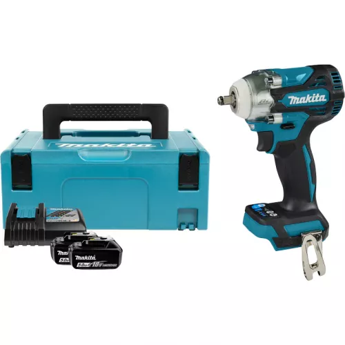 Makita DTW302RTJ гайковерт аккумуляторный (1 х 5 Ач, ЗУ)