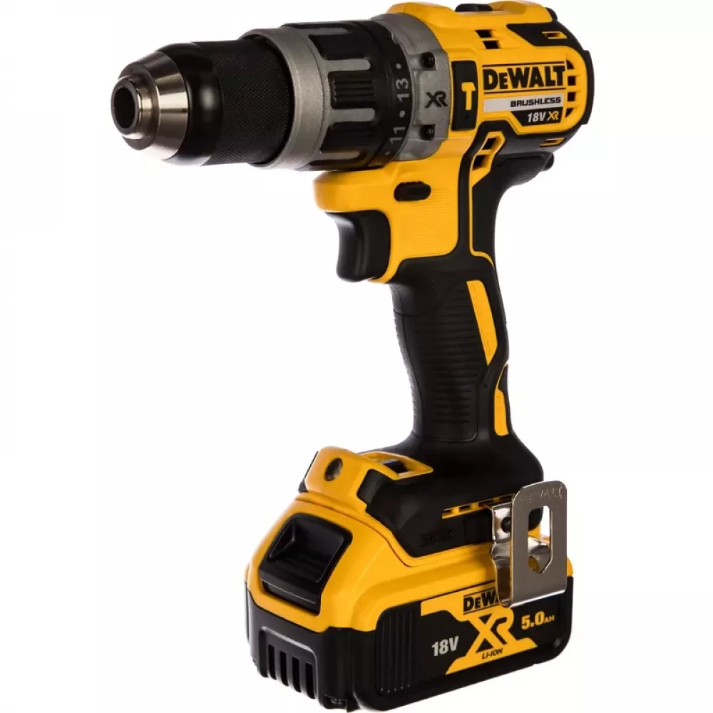 DeWalt DCD796P2 аккумуляторный шуруповерт (2 x 5 Ач, ЗУ) DCD796P2-GB