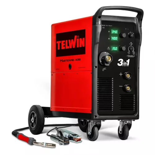 Telwin MASTERMIG 405i многофункциональный mig-mag-mma-tig инверторный сварочный аппарат 816197