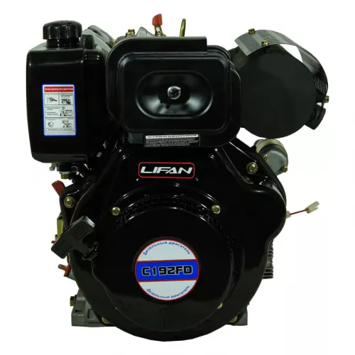 Lifan Diesel 192FD D25 6A двигатель дизельный шлицевой вал 00-00154747