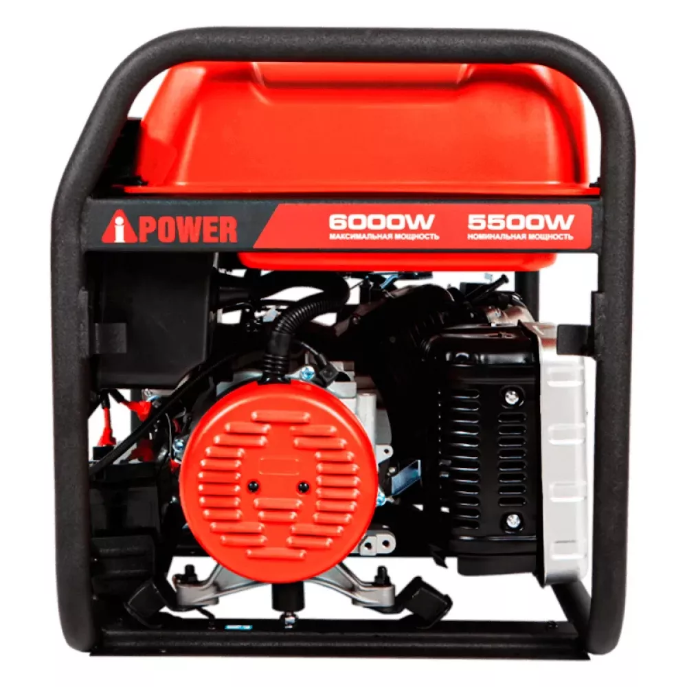 A-iPower A6000EAX бензиновый генератор в кожухе 1200 RAL 8019 УТ-11182383