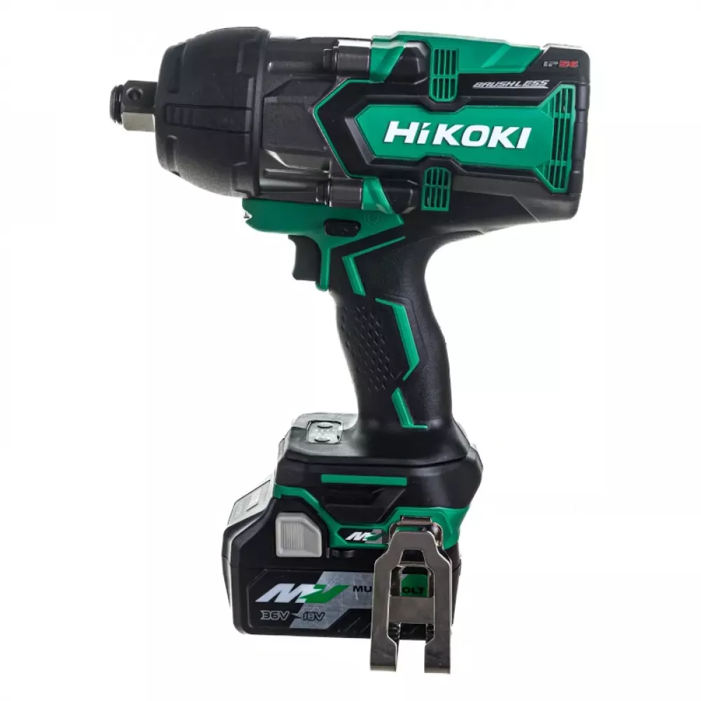 Hikoki WR36DA ударный аккумуляторный гайковерт (2 x 2.5 Ач, ЗУ) WR36DARGZ