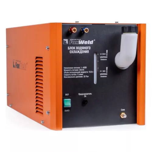 FoxWeld для SAGGIO TIG 400/500 AC/DC Pulse блок водяного охлаждения 7589