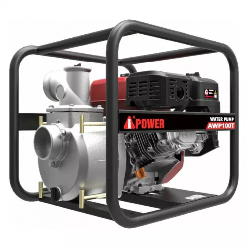 A-iPower AWP100T для грязной воды мотопомпа бензиновая 30241